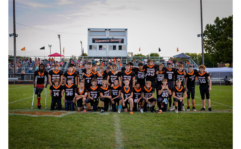 2024 8th Grade Football Players 